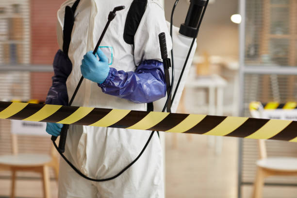 Professional Hoarding Cleanup technician working in Butler, NJ